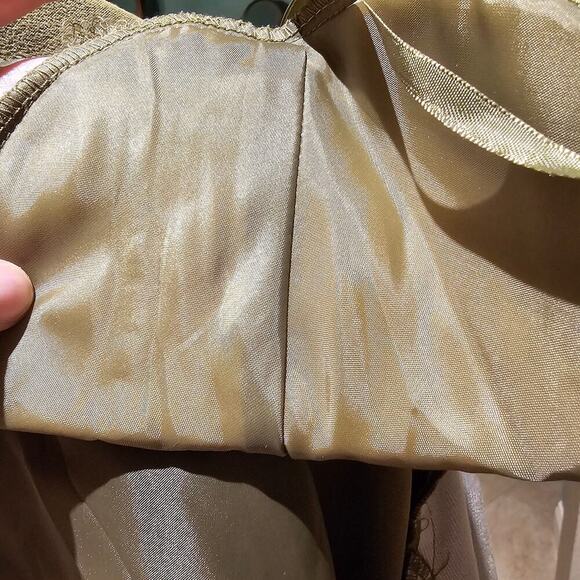 Studio 1 S14 Olive Green Faux Suede Blazer Minimalist Classic 90's Retro Vintage - Picture 12 of 12